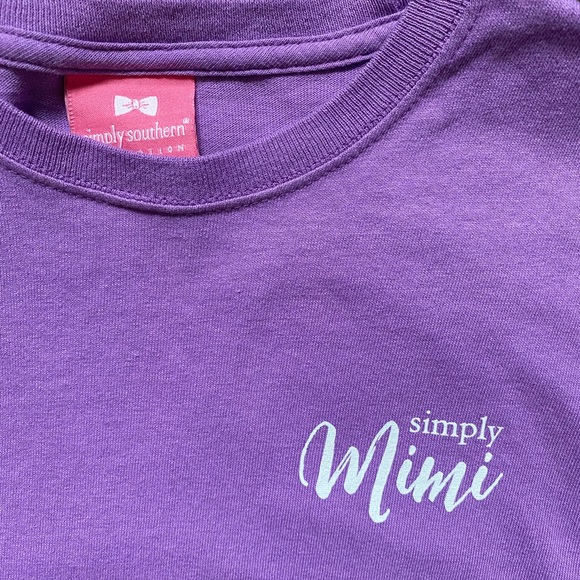 Mimi Simply Southern Shirt Purple T-Shirt Top Blessed to Be Called Mimi Shirts S - Picture 3 of 6